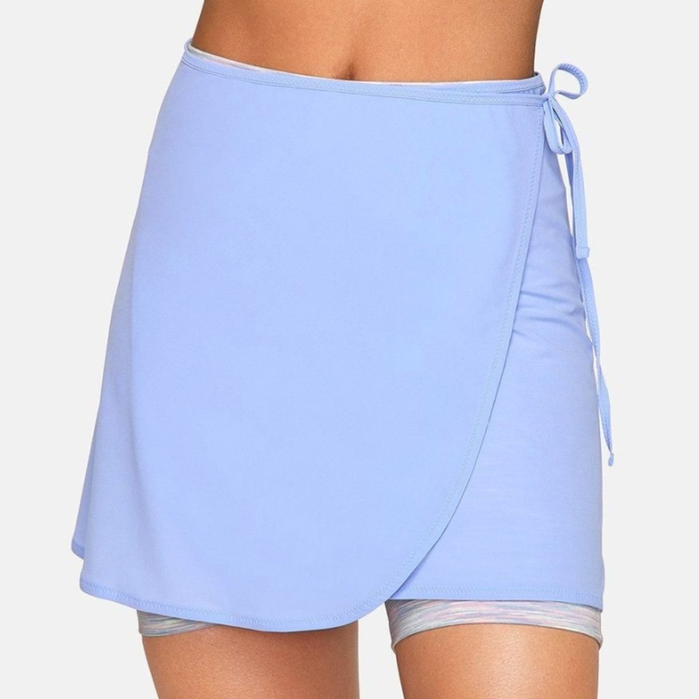 Outdoor Voices Tissue Weave Wrap Skirt - NWOT